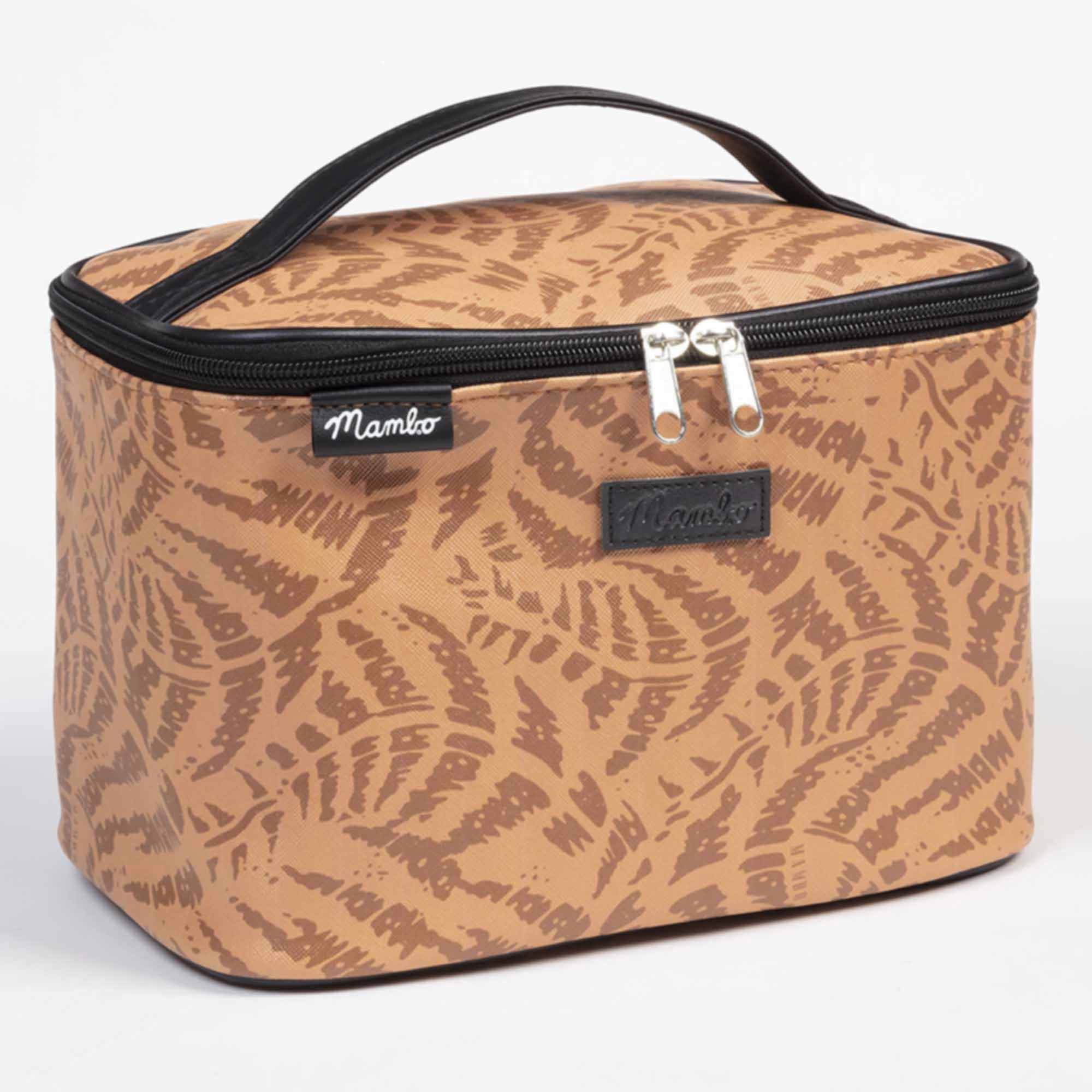 Mambo Faux Leather Snake Charmer Vanity Case