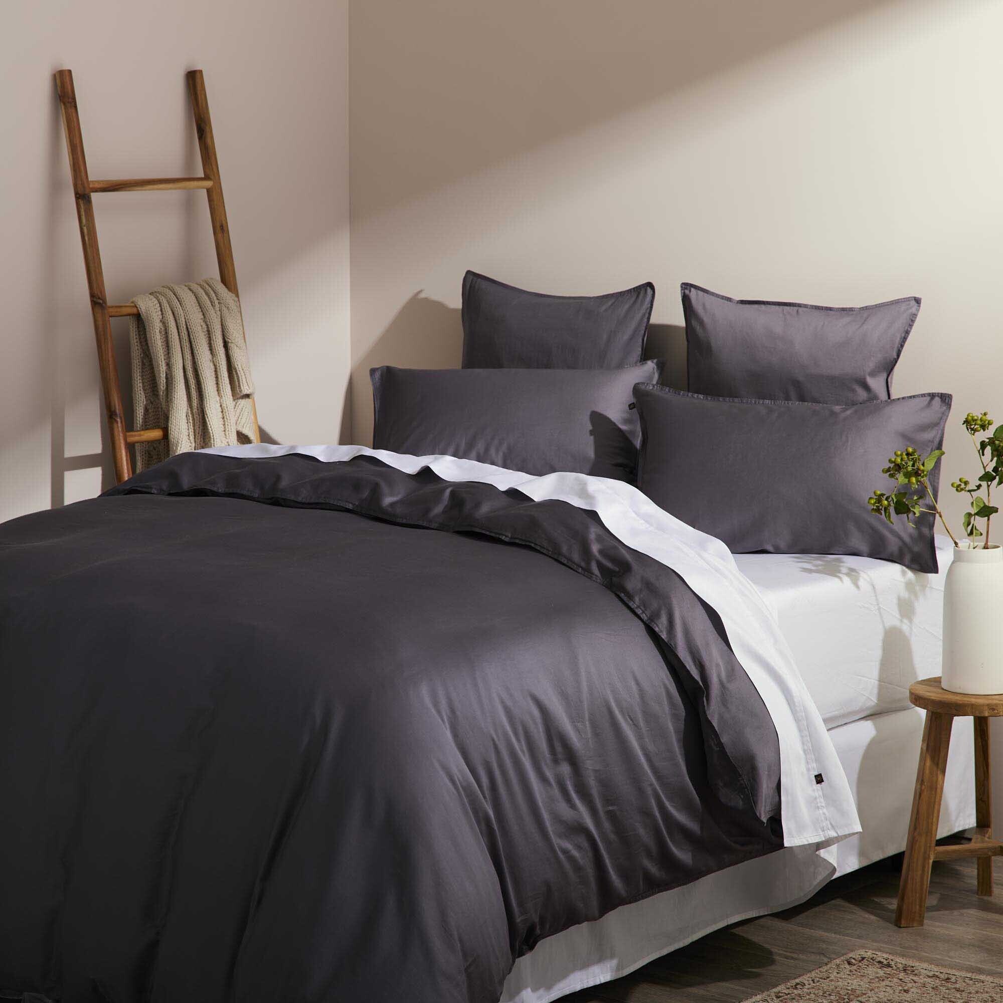 Hotel At Home 400TC Sateen Duvet Cover Set
